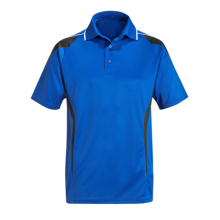 Men's Short Sleeve Striped T Shirt Moisture Wicking Performance Golf Polo Shirt